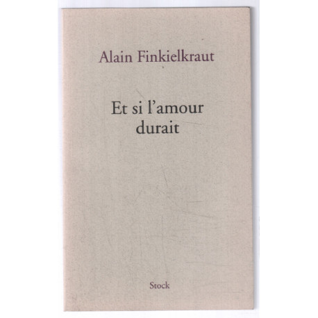 Et si l'amour durait