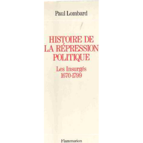 Histoire de la répression politique en France