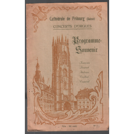 Concerts d'orgues (programme n° 11)