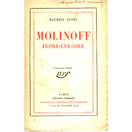 Molinoff indre-et-loire