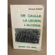 De gaulle la legion l'algerie/ souvenirs d'un officier