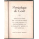 Physiologie du goût