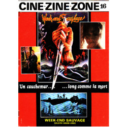 Revue cine zone n° 16/ week end sauvage