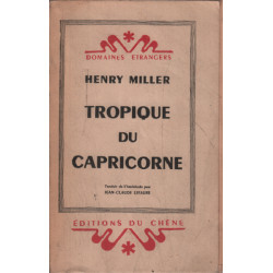 Tropique du capricorne / traduit de l'americain par jean claude...