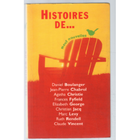 Histoires de... Neuf nouvelles