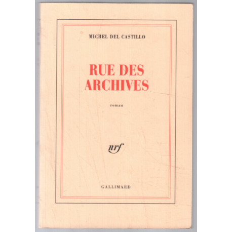 Rue Des Archives
