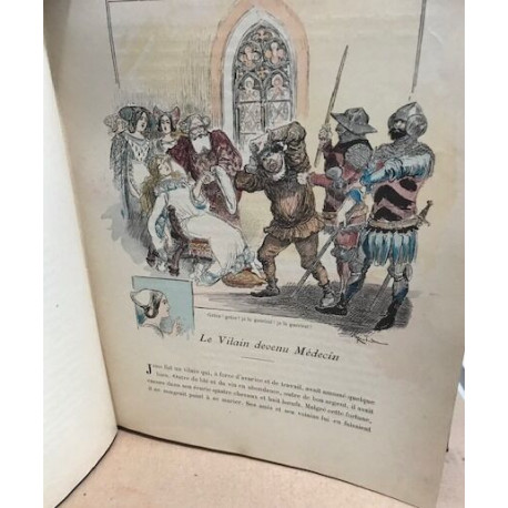 Fabliaux et contes du moyen âge / illustrations en vouleurs de Robida