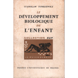 Le developpement biologique de l'enfant