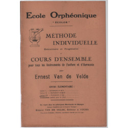 Méthode individuelle et cours d'ensemble pour tous les instruments...