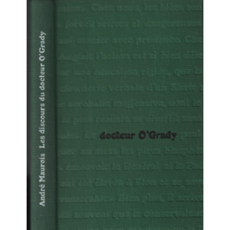 Les discours du docteur o 'grady