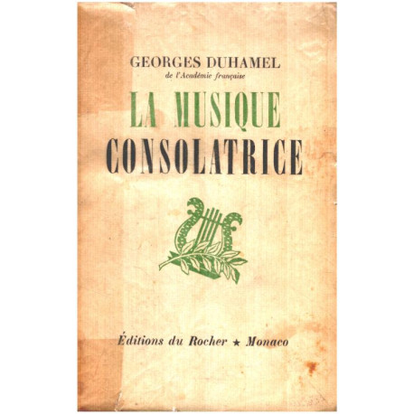 La musique consolatrice