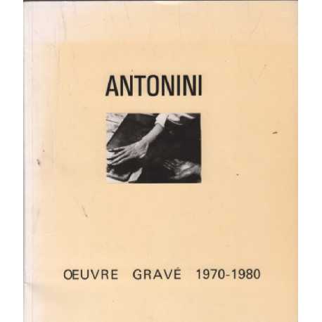 Oeuvre gravé 1970-1980