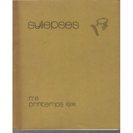 Syllepses n° 8