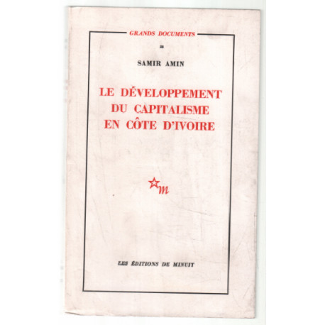 Le développement du capitalisme en cote d'ivoire