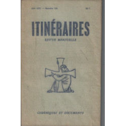 Revue itinéraires n° 164 / dix ans qu'o est là 1962-1972