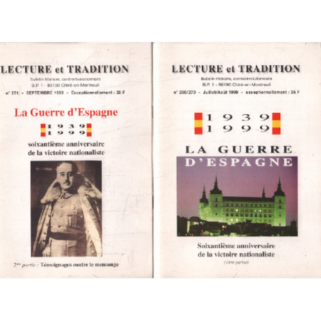 La guerre d'espagne / complet en 2 tomes