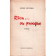 Rien ... ou presque