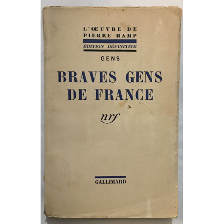 Braves gens de France (édition définitive)