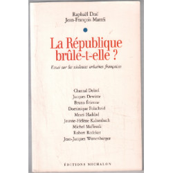 La République Brûle-t-elle ? Essai Sur Les Violences Urbaines...
