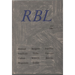 Revue RBL n° 3-4