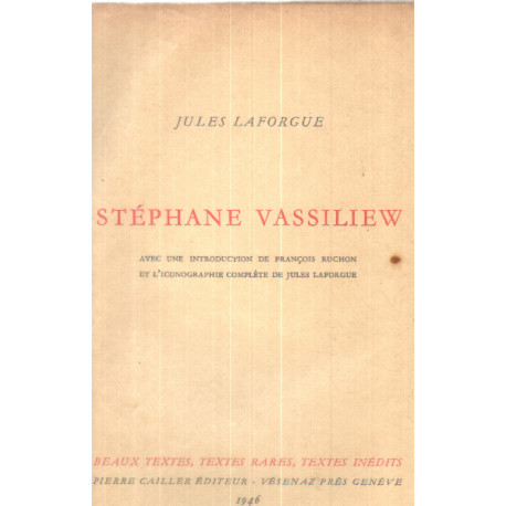 Stéphane vassiliew