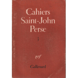 Cahiers saint-john perse / tome 3