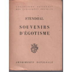Souvenirs d'égotisme