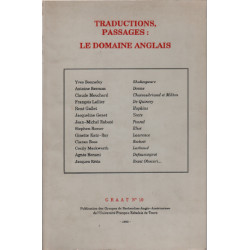 Traductions passages : le domaine anglais