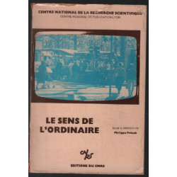 Le sens de l'ordinaire