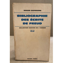 Bibliographie des écrits de Freud