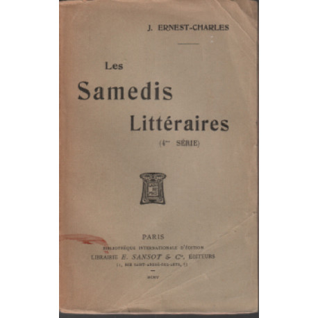 Les samedis litteraires ( 4eme seie )