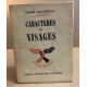 Caractères et visages