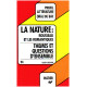 La nature. rousseau et les romantiques. chateaubriand. lamartine....