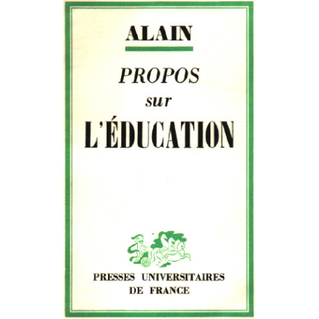Propos sur l'education