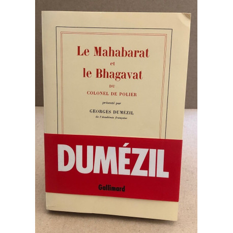 Le Mahabarat et le Bhagavat du colonel de Polier