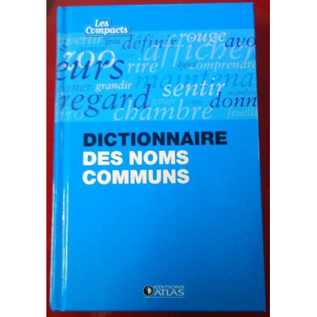 dictionnaire des noms communs