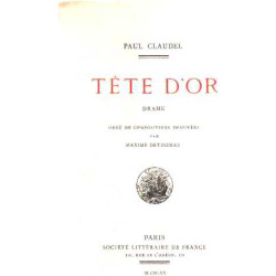 Tete d'or / orné de compositions dessinées par maxime dethomas