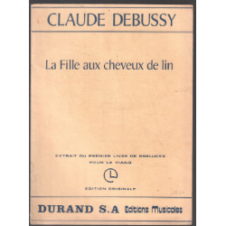 La Fille aux cheveux de lin. (Extrait du 1er Livre de Préludes...