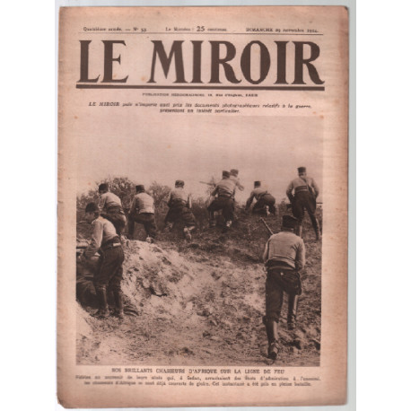 Revue le miroir n° 53 / documents photographies relatifs à la...