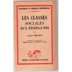 Les classes sociales aux états unis