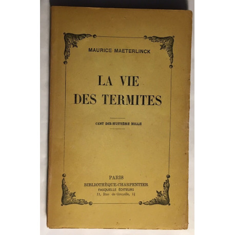 La vie des termites