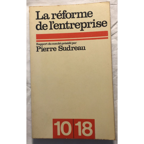 La réforme de l'entreprise