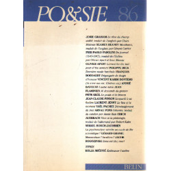 Poésie numéro 86