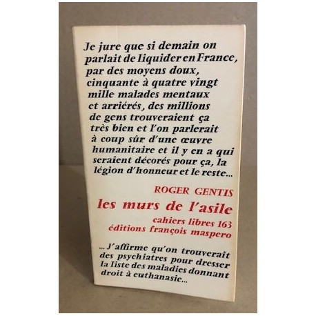 Les murs de l'asile