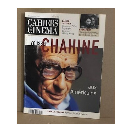 Cahiers du cinéma n° 563