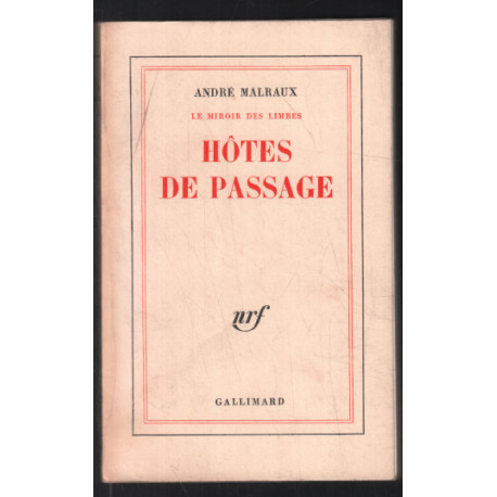 Hôtes de passage ( le miroir des limbes )