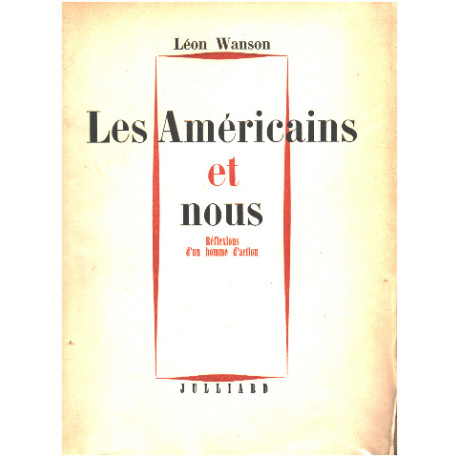 Les américains et nous
