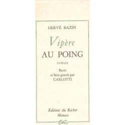 Vipere au poing/ burin et bois gravés par carlotti