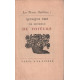 Quelques vers de monsieur de voiture