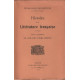 Histoire de la litterature francaise / tome 4 : le dix-neuvieme siecle
